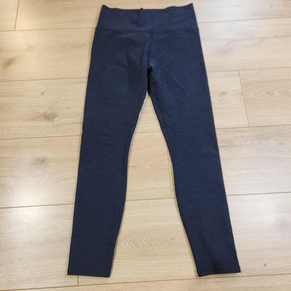 Vuori Leggings Womens Small Blue High Rise Ankle Athletic Stretch Leggings